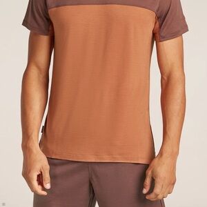 Icebreaker Men’s Merino Blend Cool-Lite Sphere Short Sleeve Shirt Color Block XL